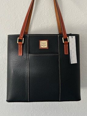 Dooney & Bourke Lexington Black leather Tote Bag